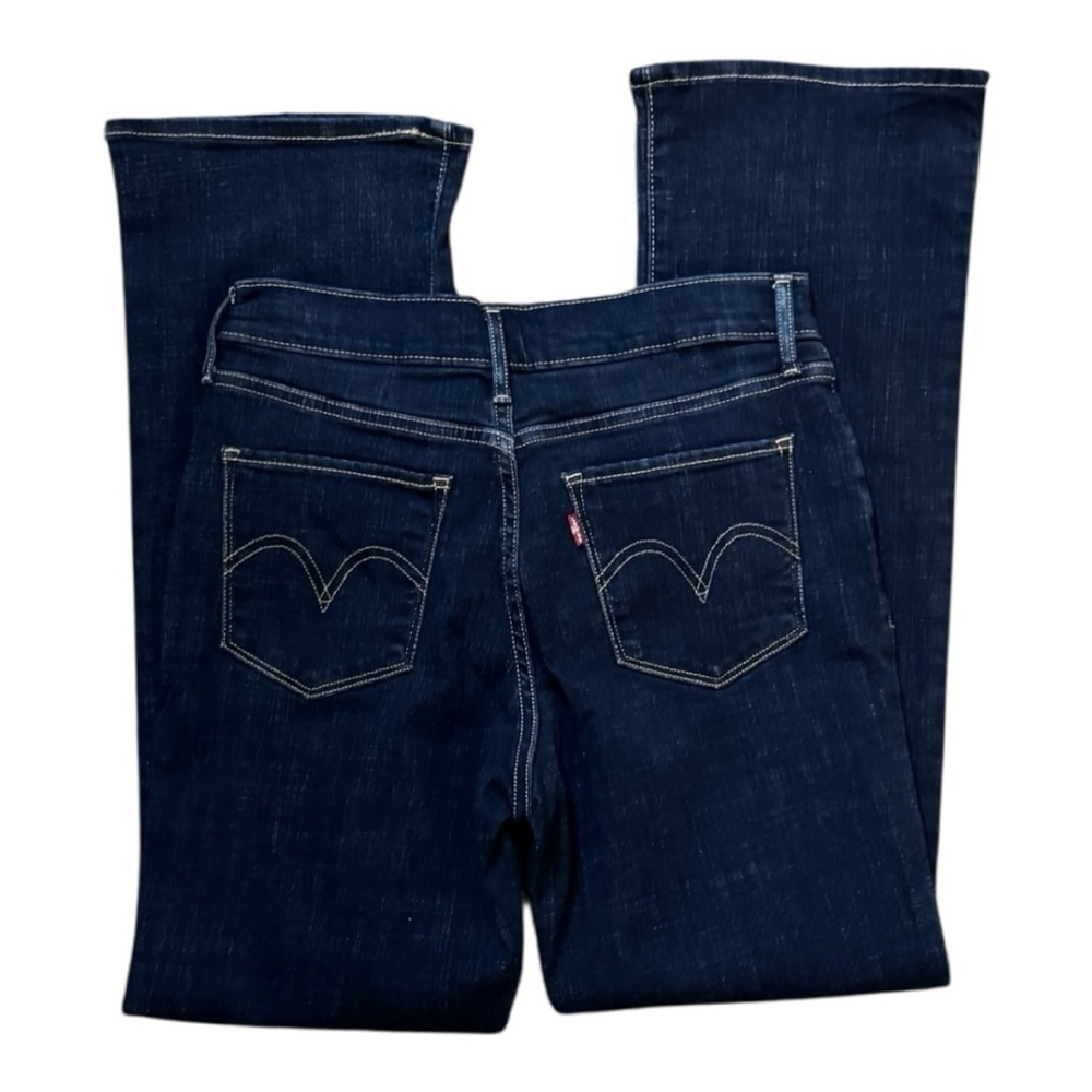 Levi's Dark Blue Boot Cut Women's Jeans - Picture 5 of 6